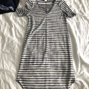 Gap Blue and White Stripe Dress